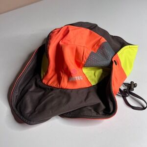 Korea Meteo DK Trend Neon Sun Hat Large Orange Hiking Fishing Cap
